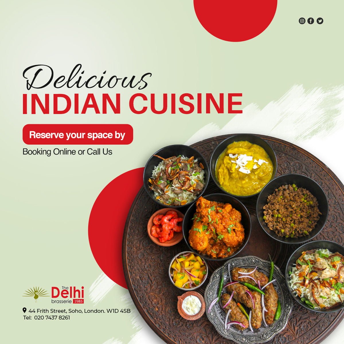 The Delhi Brasserie — photo 1