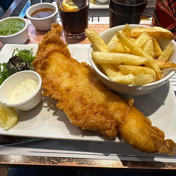 Gluten-free fish & chips are Hobson's joyful triumph in Soho