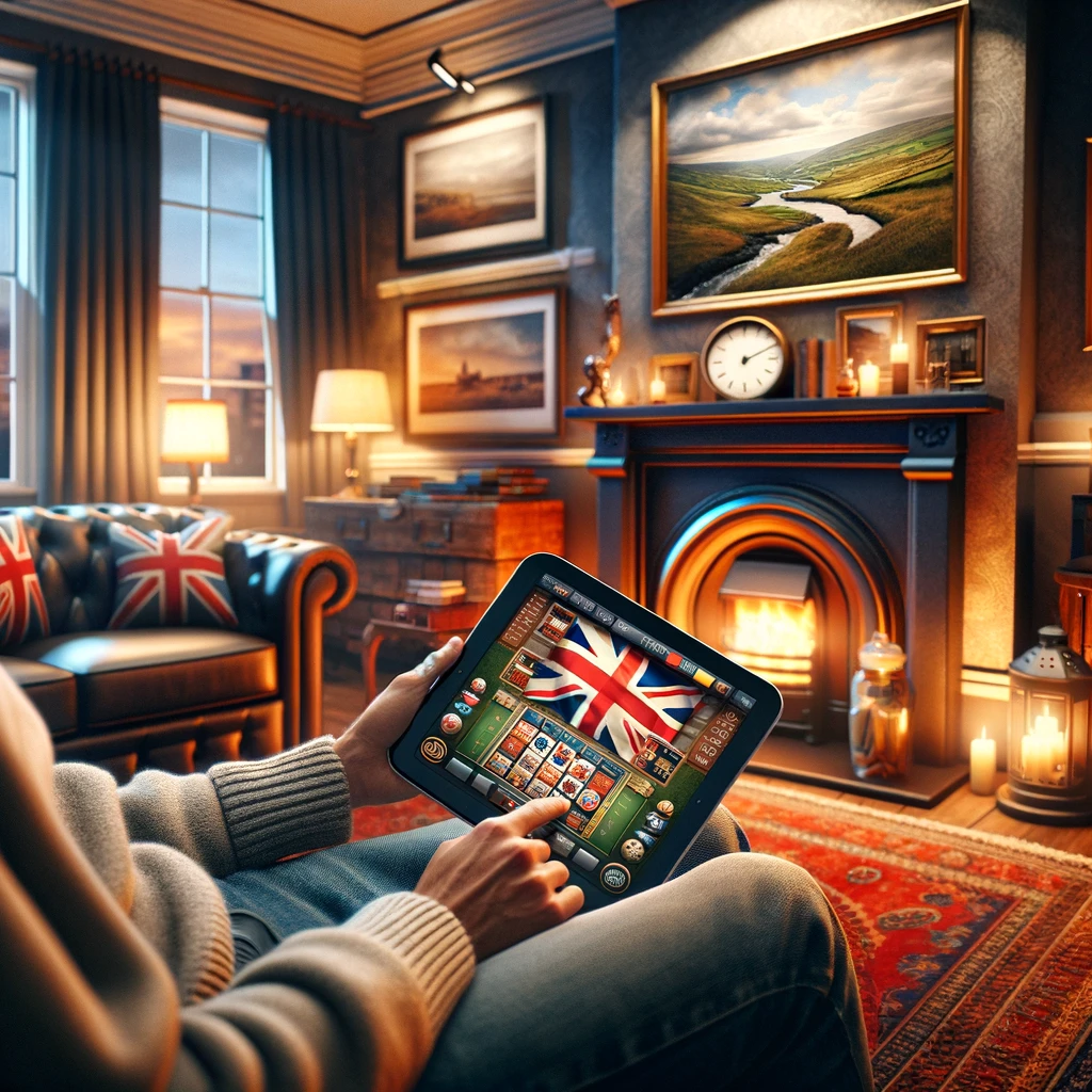 Digital casino gameplay screen Online casino interface showing digital gambling platform with gaming options
