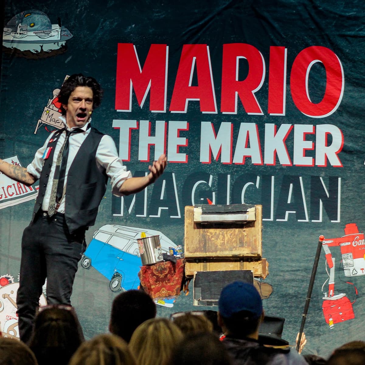 Mario the Maker Magician is The Ultimate Family Entertainment