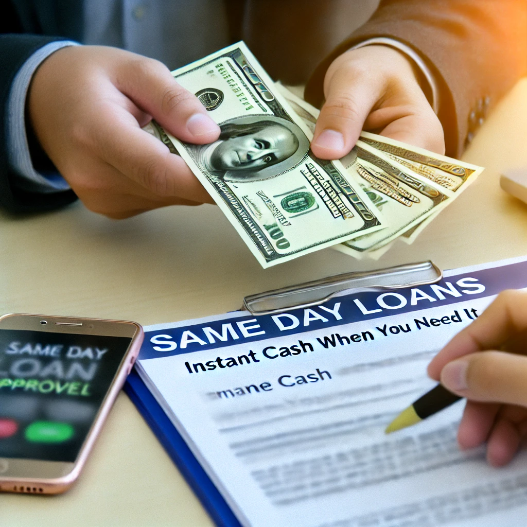 Same Day Loans: Instant Cash When You Need It