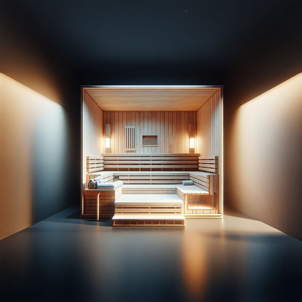 Sauna cost evaluation Energy-efficient sauna unit showing cost considerations for home installation