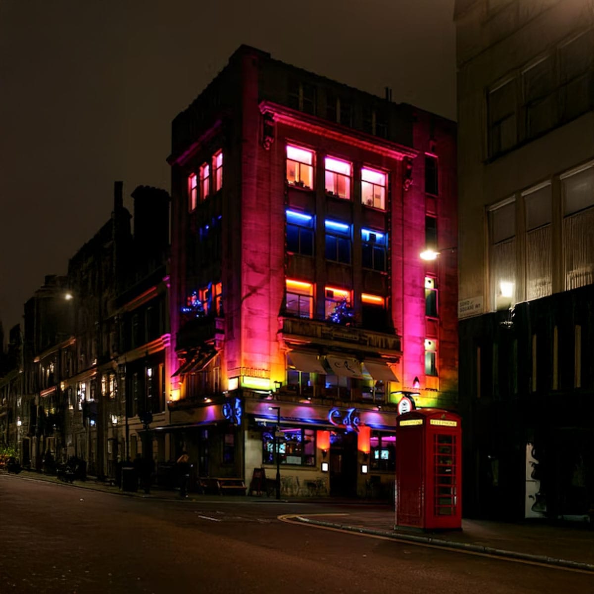 Soho gaming heritage Historic Soho casino or gaming establishment reflecting evolved nightlife culture