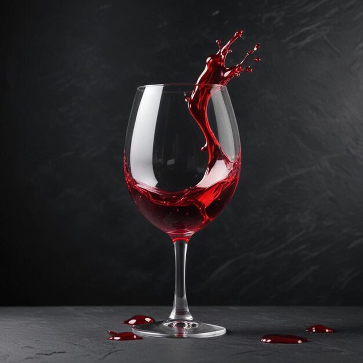 Cabernet Sauvignon wine bottle displayed against vineyard landscape backdrop