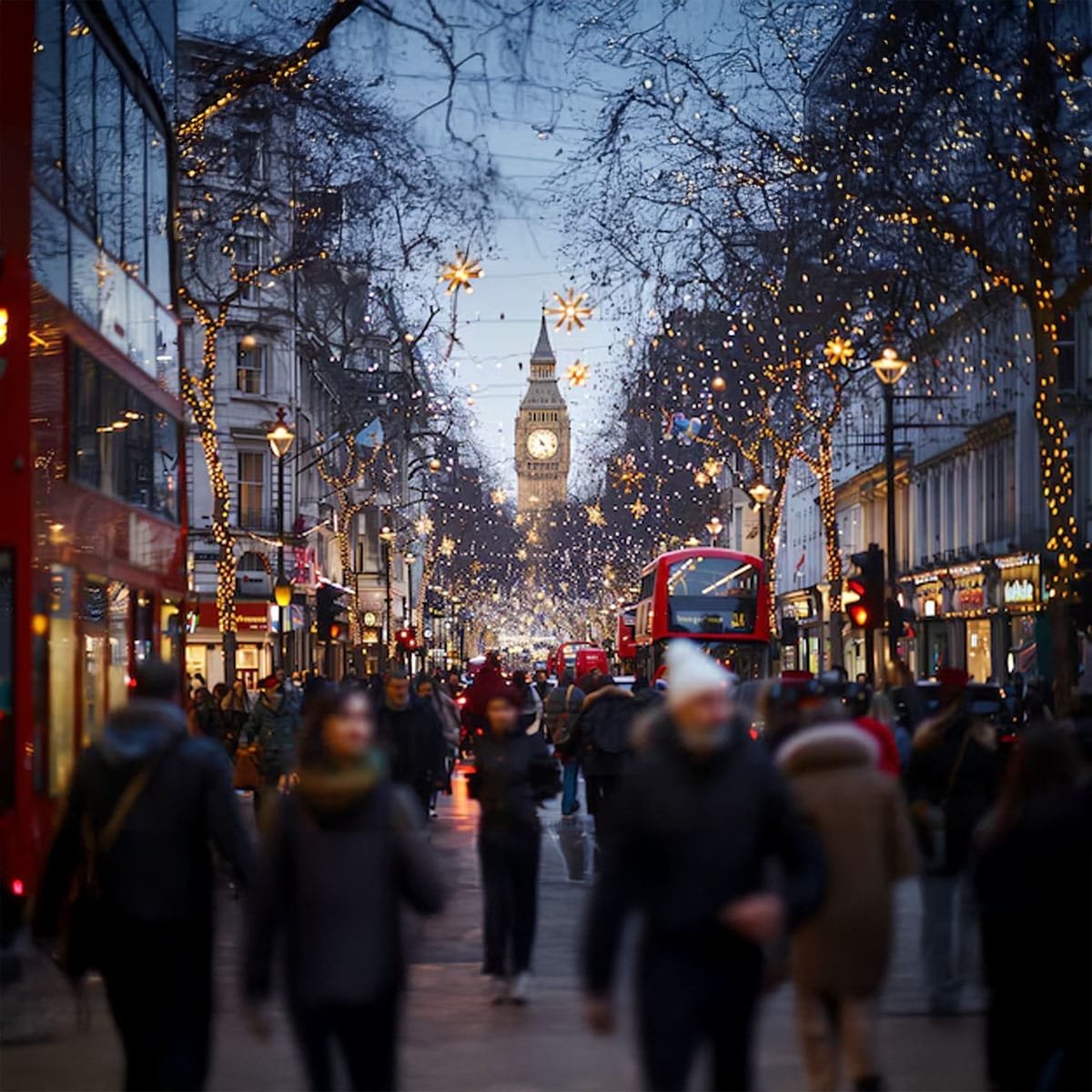 Regent Street's Christmas Lights Bring Joy to Central London