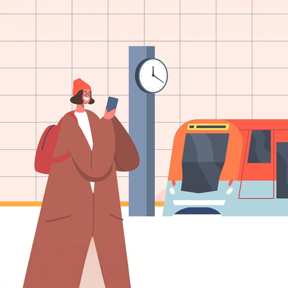 Classic pencil game rules Dots and Boxes pen and paper game setup for two players on metro journey