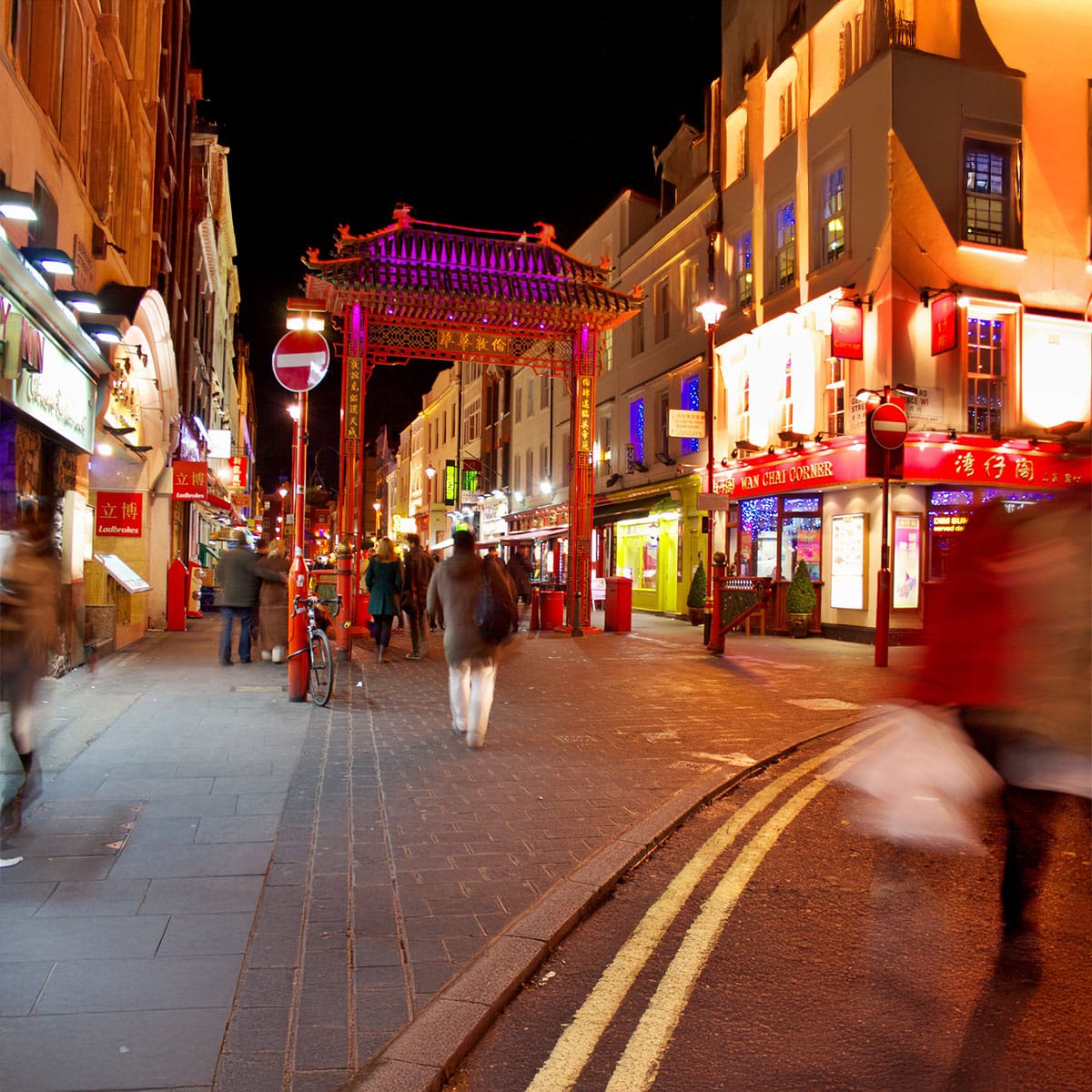 Vibrant Soho street scene showcasing creative atmosphere and artistic community spaces
