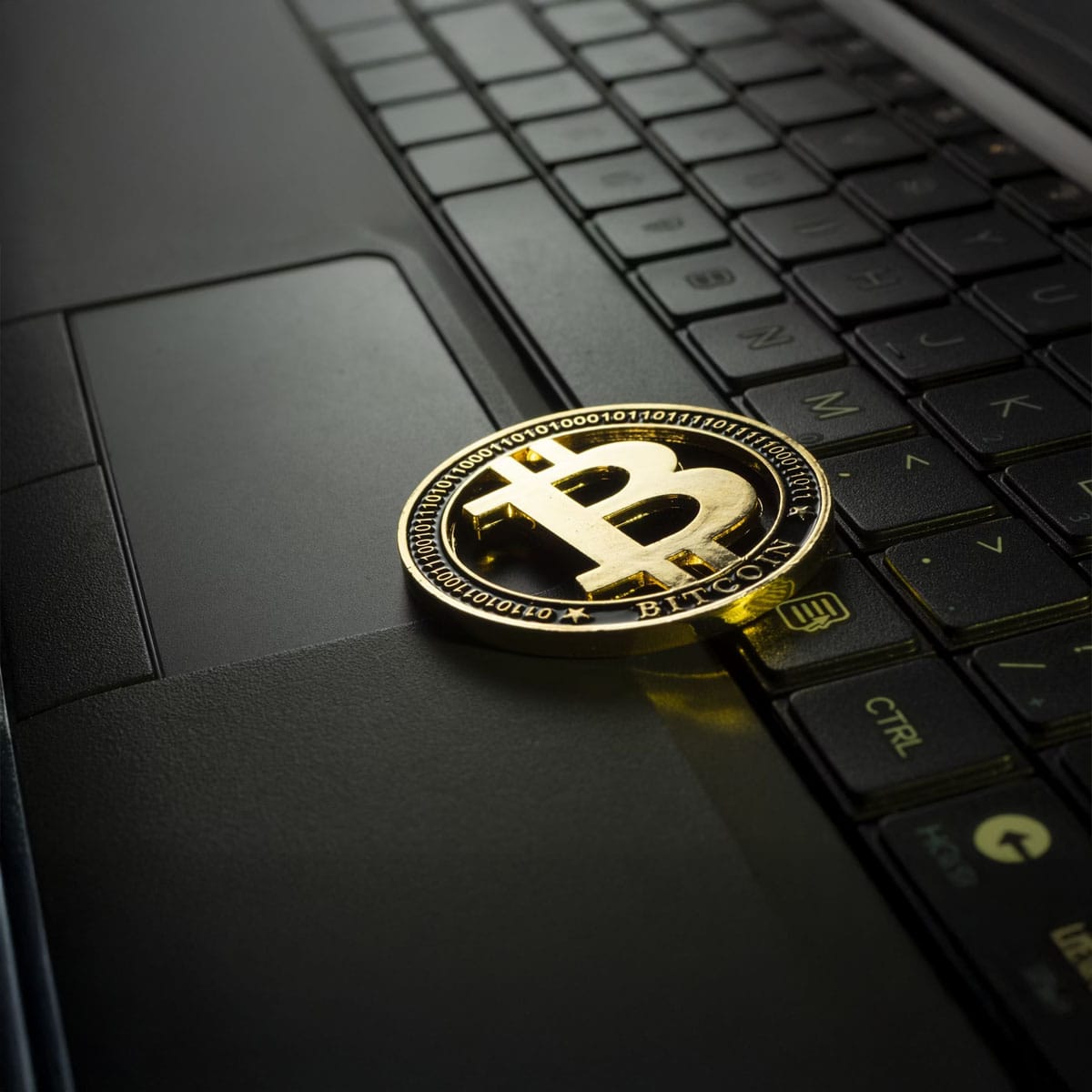 Technical analysis visualisation Cryptocurrency price chart displaying technical analysis patterns and market trends