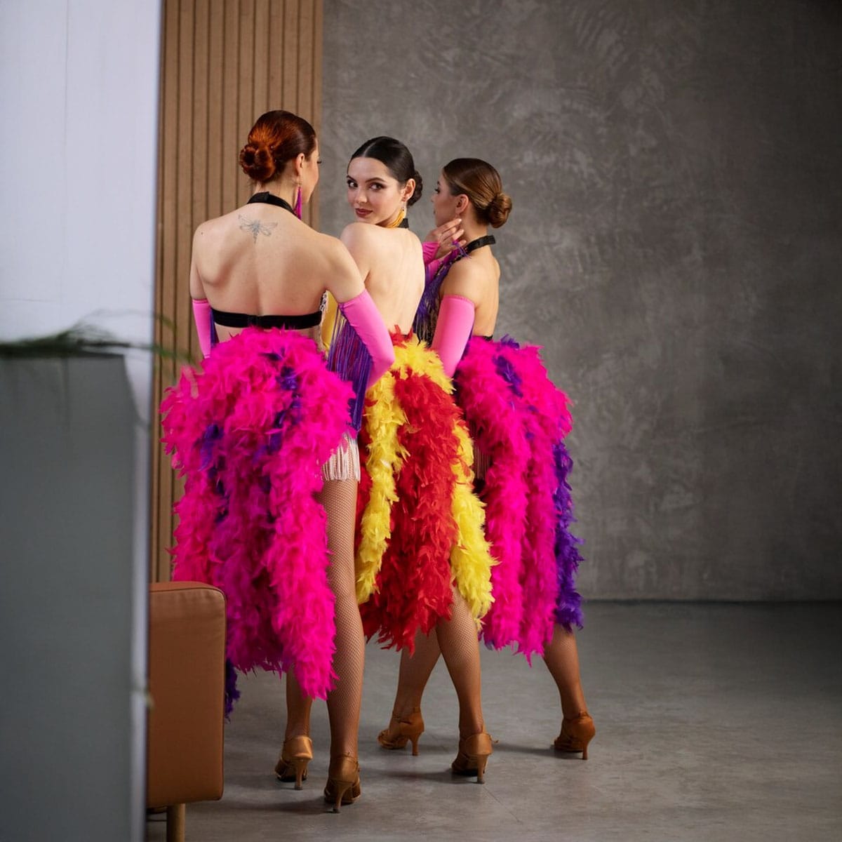 Modern burlesque performance art Contemporary burlesque performer celebrating body diversity and artistic expression in Soho