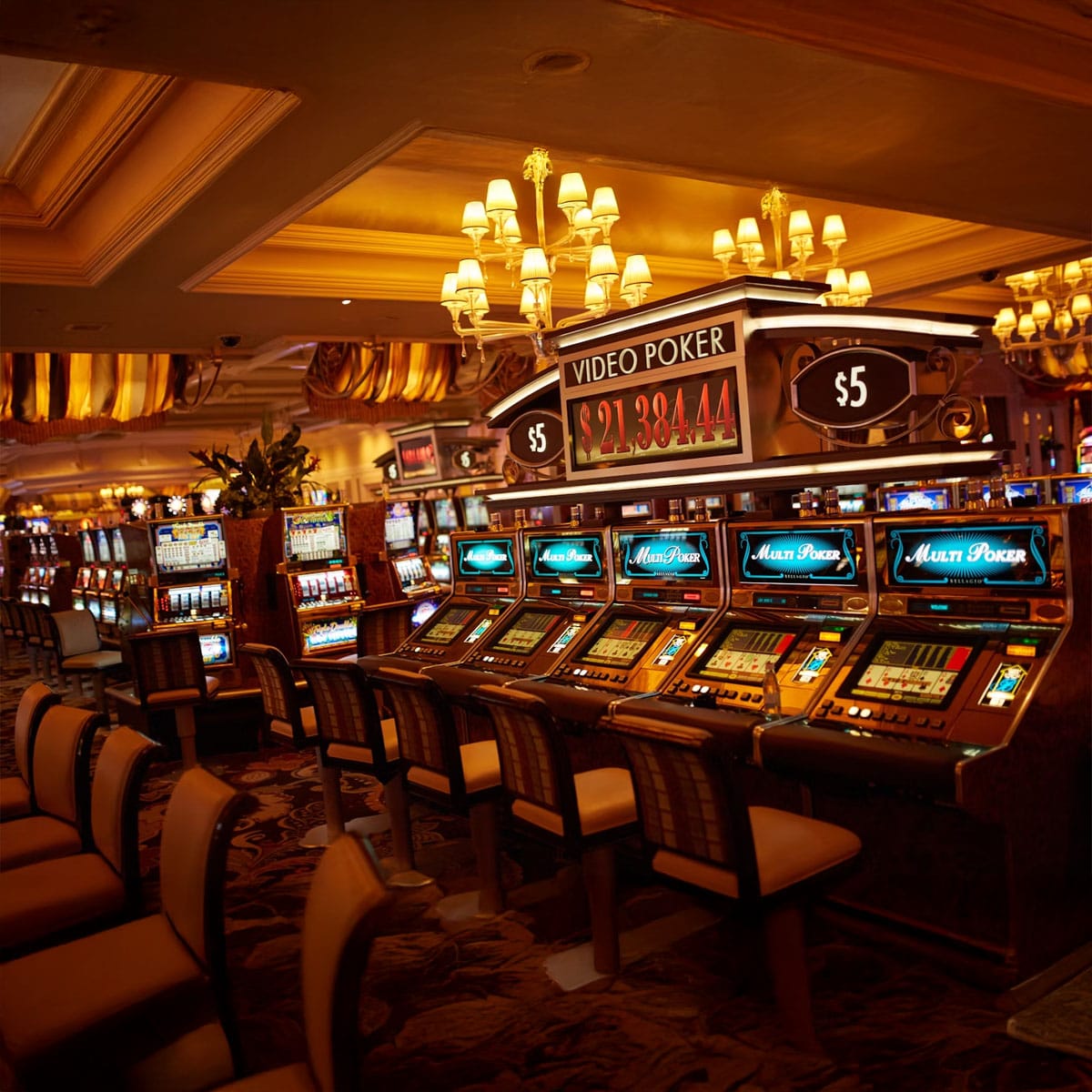 Regulated online casino platform interface showing secure gaming environment and player protection features