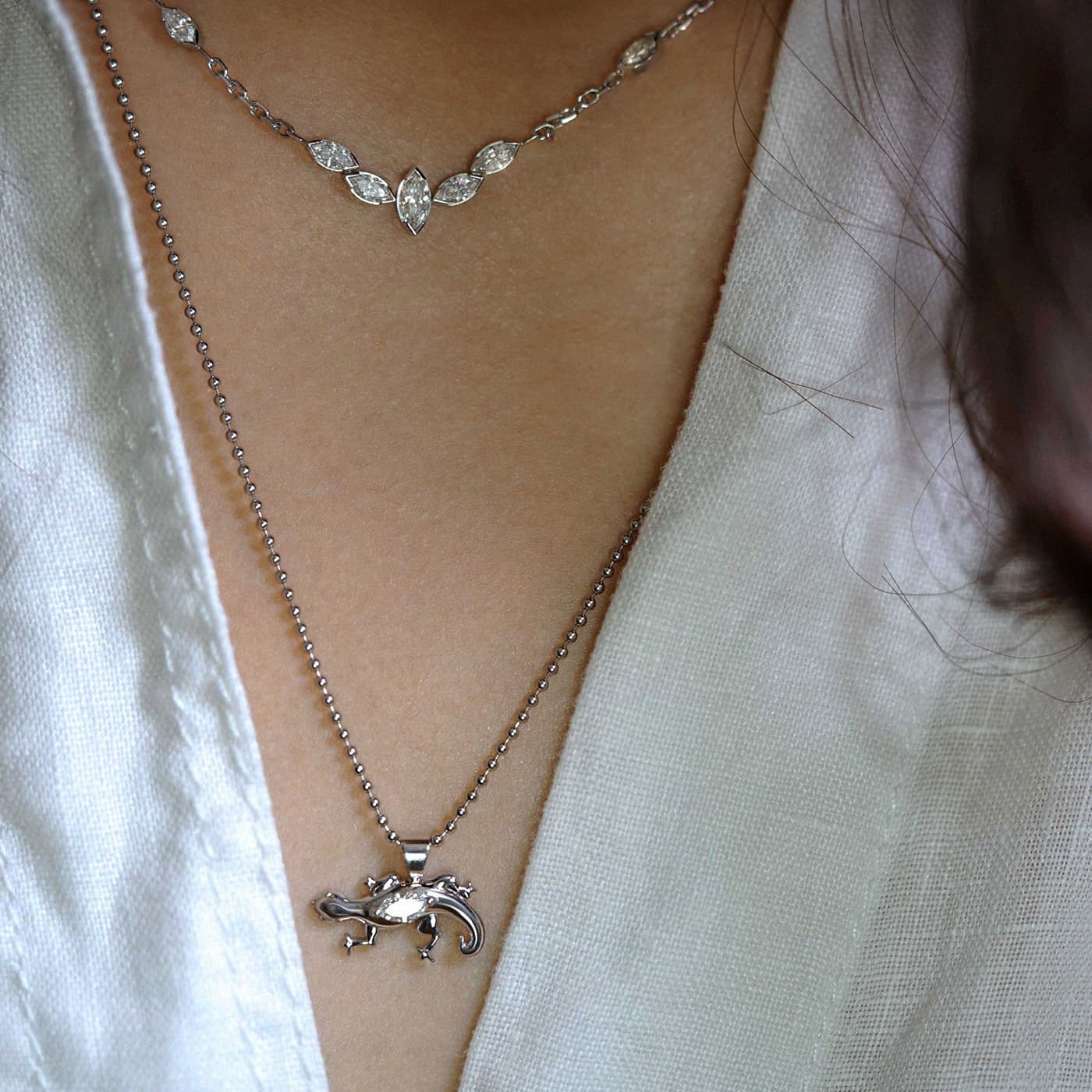 Handcrafted gold pendant Delicate 18k gold pendant necklace showcasing fine craftsmanship and timeless design