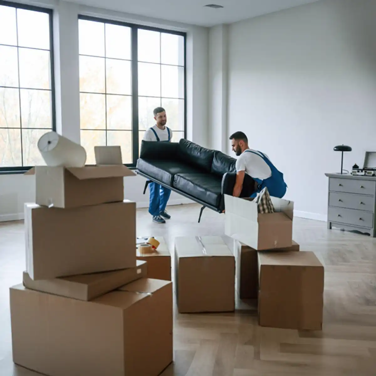 Customer testimonial or review highlighting VanUmove's stress-free moving service experience