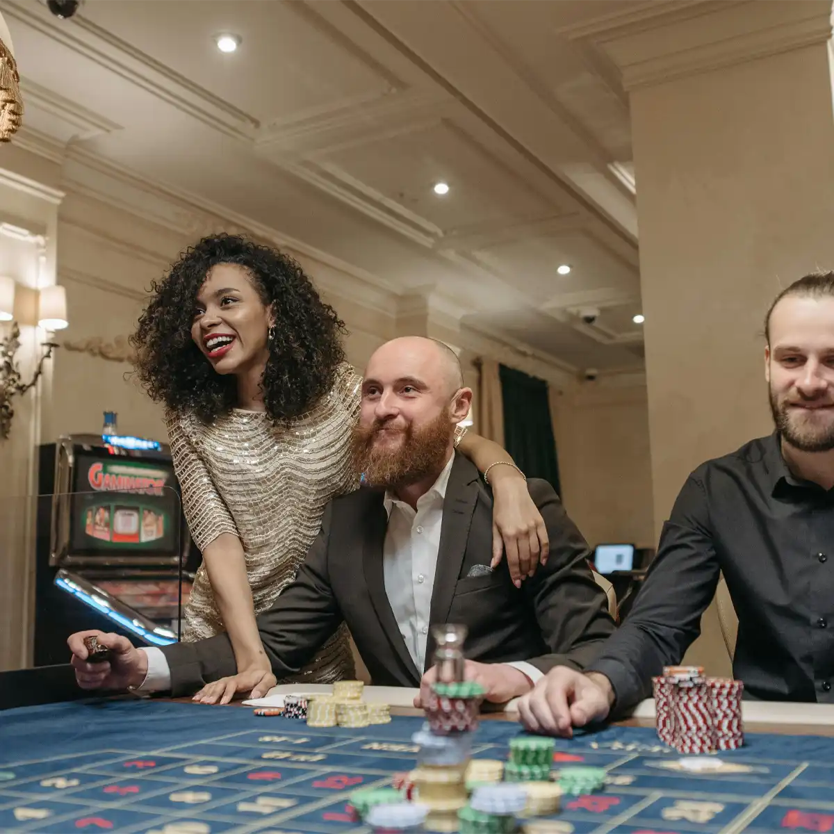 UK gaming sophistication Sophisticated British casino interior featuring elegant design and refined gaming atmosphere