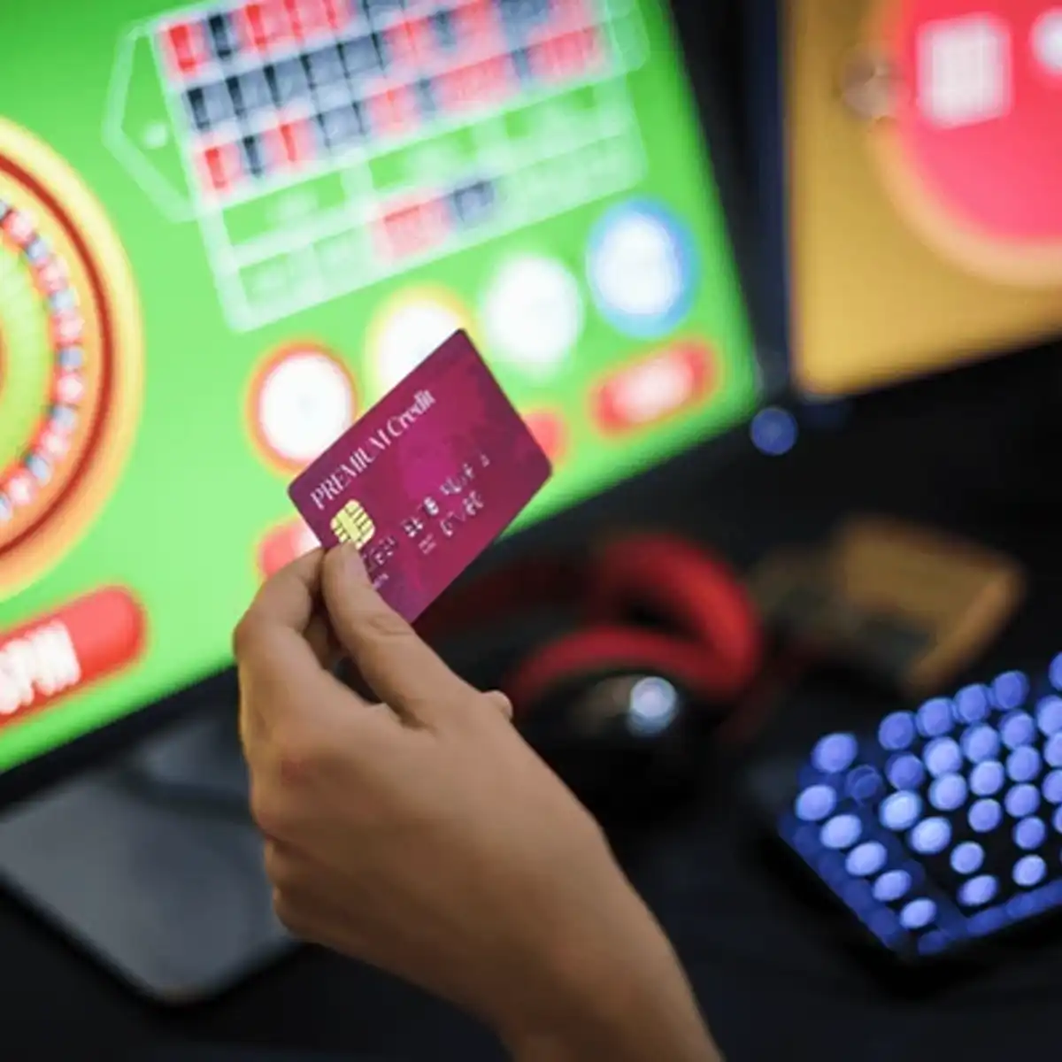 Safe transaction processing Secure online casino deposit and withdrawal process interface display