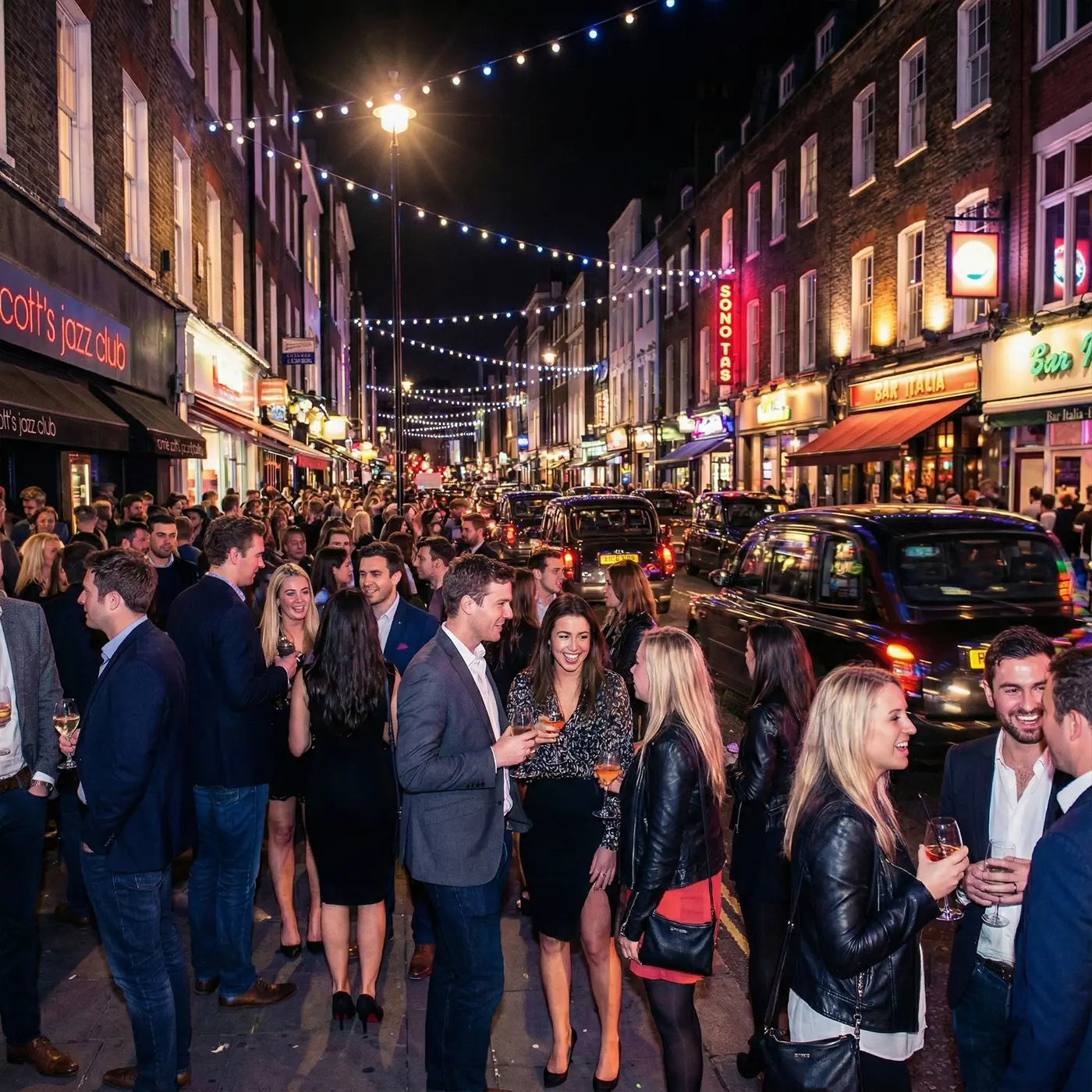 soho at nights