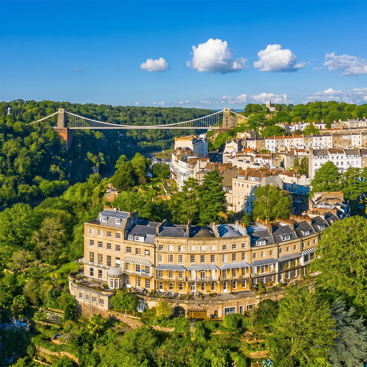 Bristol's historic harbourside area with Victorian warehouses and cultural quarter, ideal for weekend escapes from London