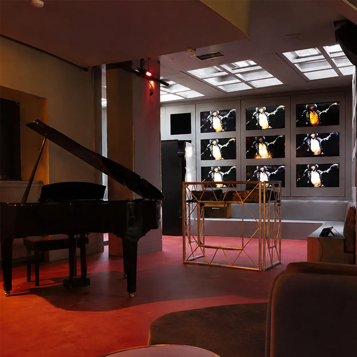 Inside Coven Headquarters, the new LGBTQ+ club in Soho, showing the multi-floor interior of the Old Compton Street venue