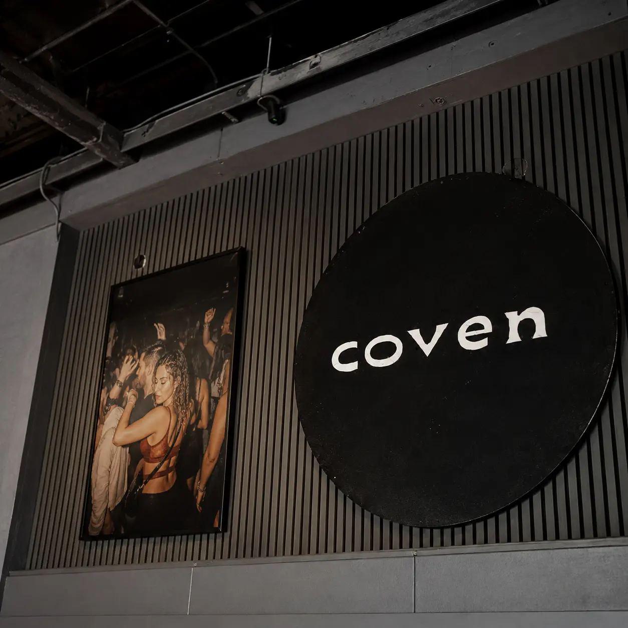 Coven Headquarters LGBTQ+ club on Old Compton Street in Soho, the former site of G-A-Y Bar, now relit as a queer venue
