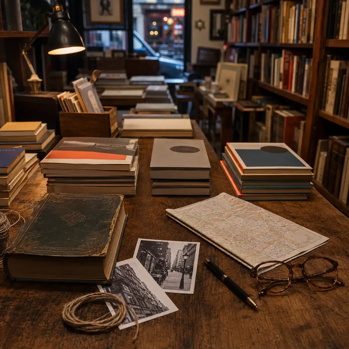 Soho Bookshop Fiction Shelves Soho London bookshop interior with shelves of fiction including Soho books London titles by classic and modern authors