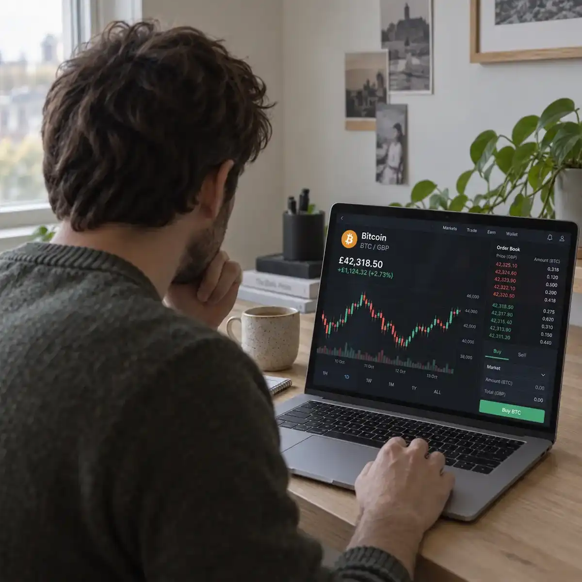 Trader analysing DEX trading history and wallet concentration data for a trending crypto token on a blockchain explorer